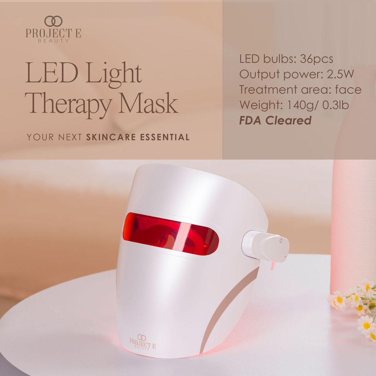 Project E Beauty Lumamask Pro 光學嫩膚逆齡緊緻LED面罩